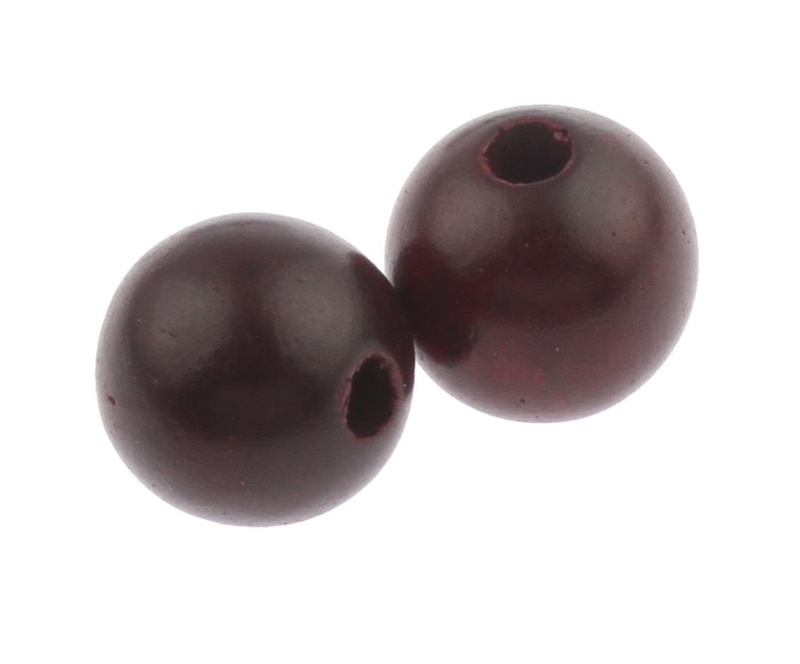 Sandelträ 12mm rund kula 12st - 2