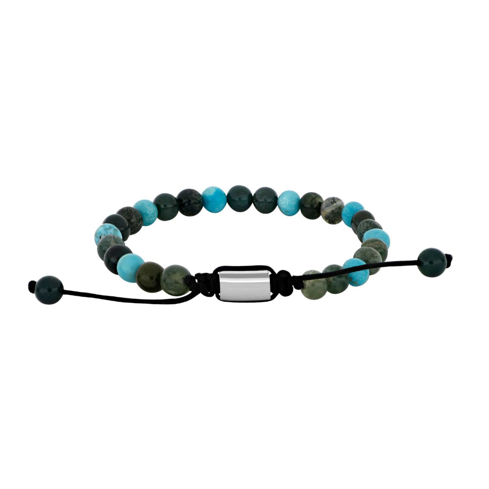 Son of Noa armband mossagat/turkos 