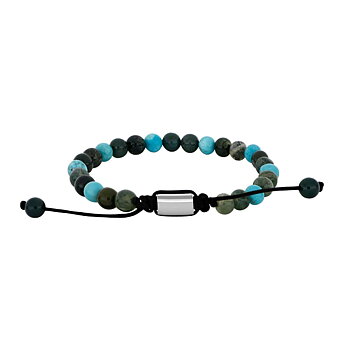 Son of Noa armband mossagat/turkos 
