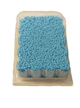 Seedbeads 9/0 opak turkos
