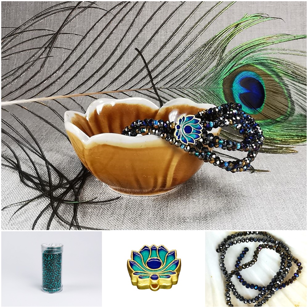 Armband med lotuspärla