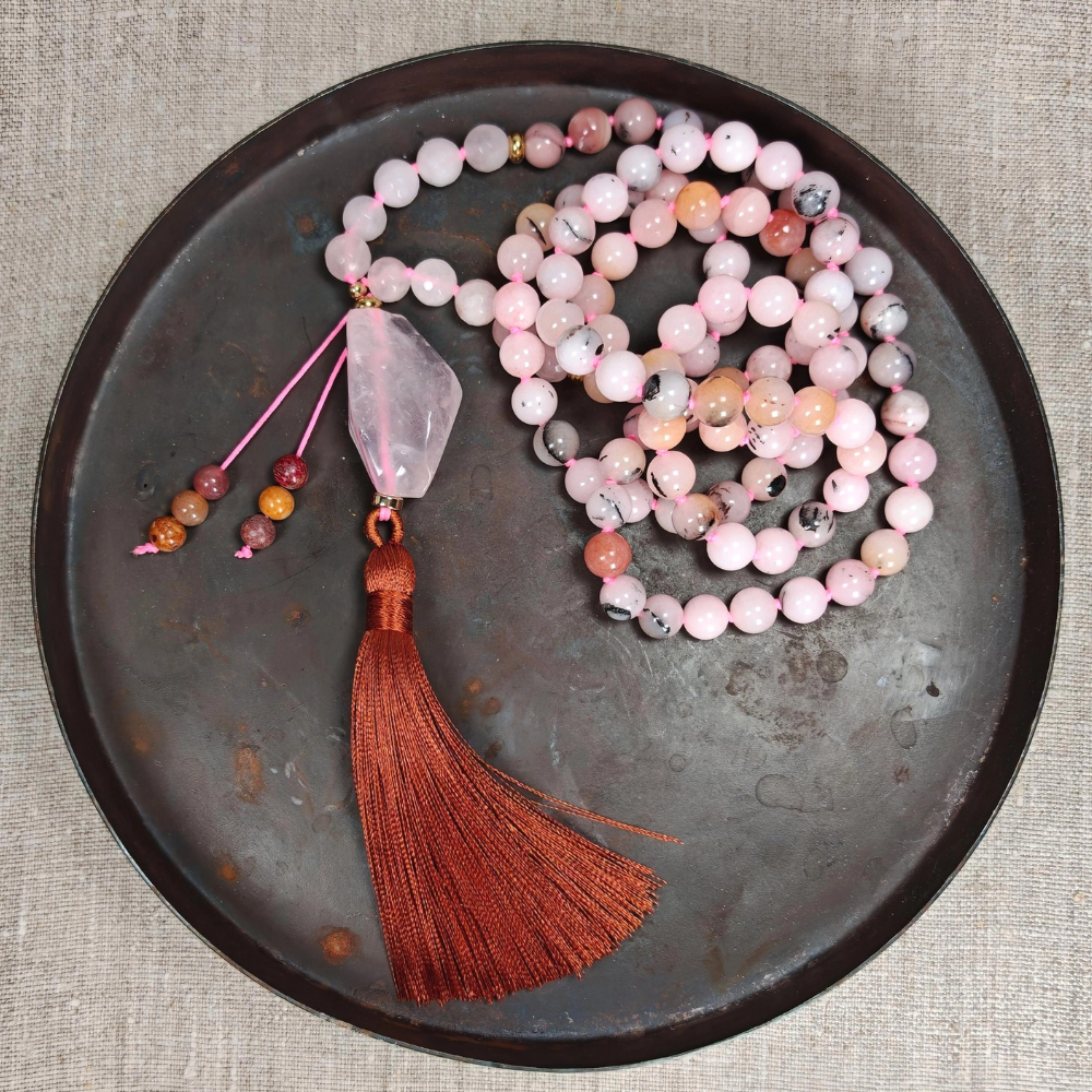 Gör din egen mala! DIY-inspiration för personliga malas i halvädelsten