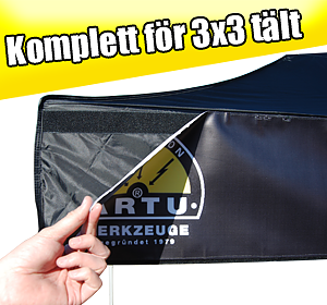 Komplett för 3x3 Tält