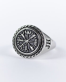 Crafted By Jernhest - Loki Ring 925 Silver