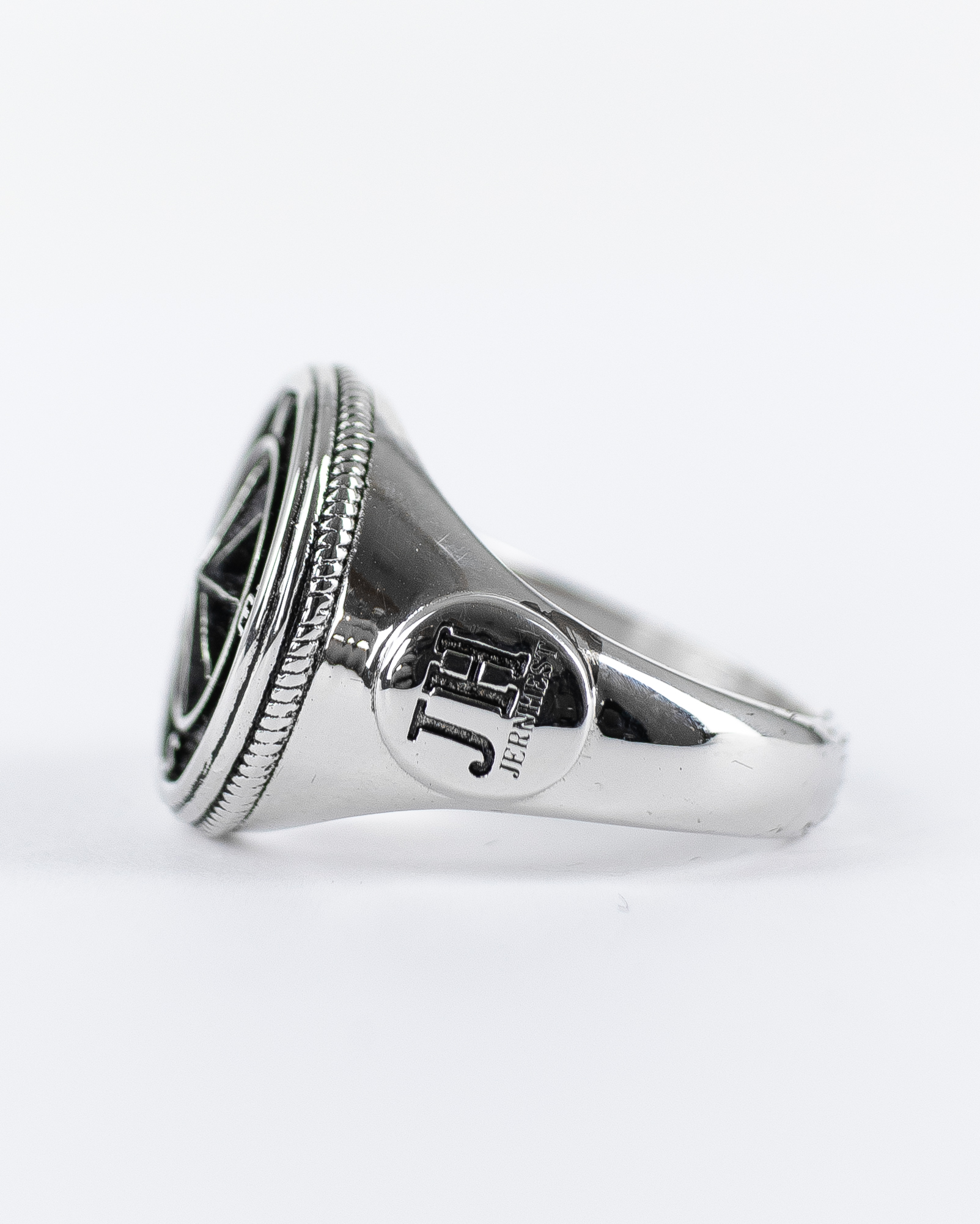 Crafted By Jernhest - Christian Ring 925 Silver - 7