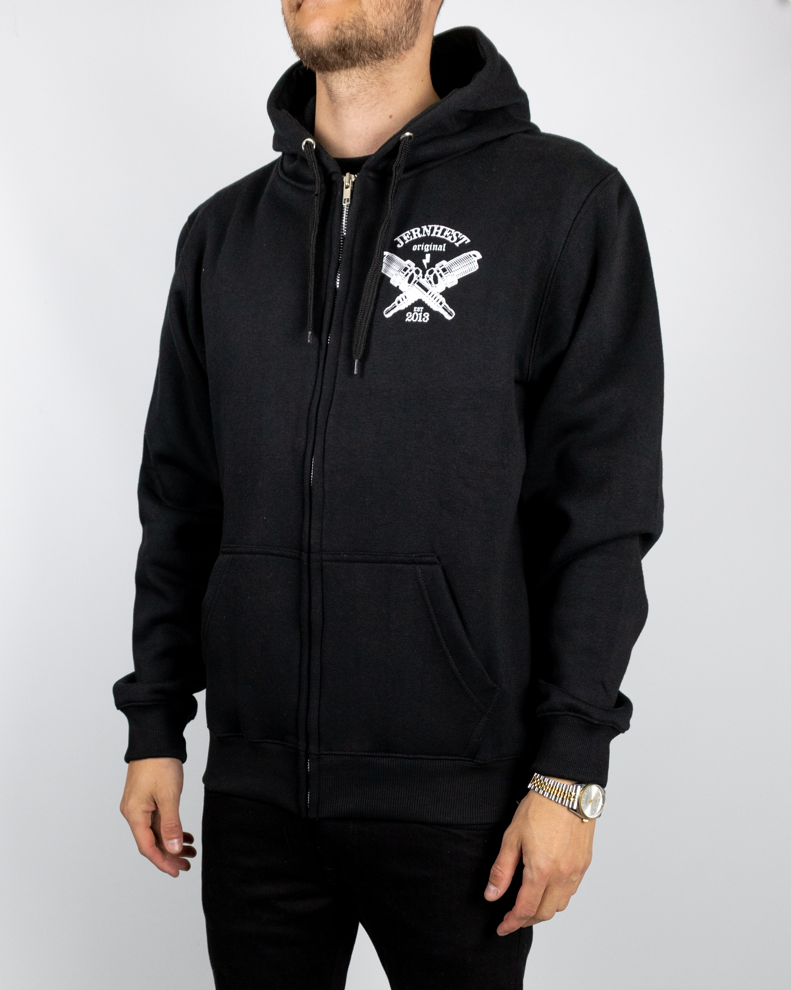 Spark Zip Hood Black - 5