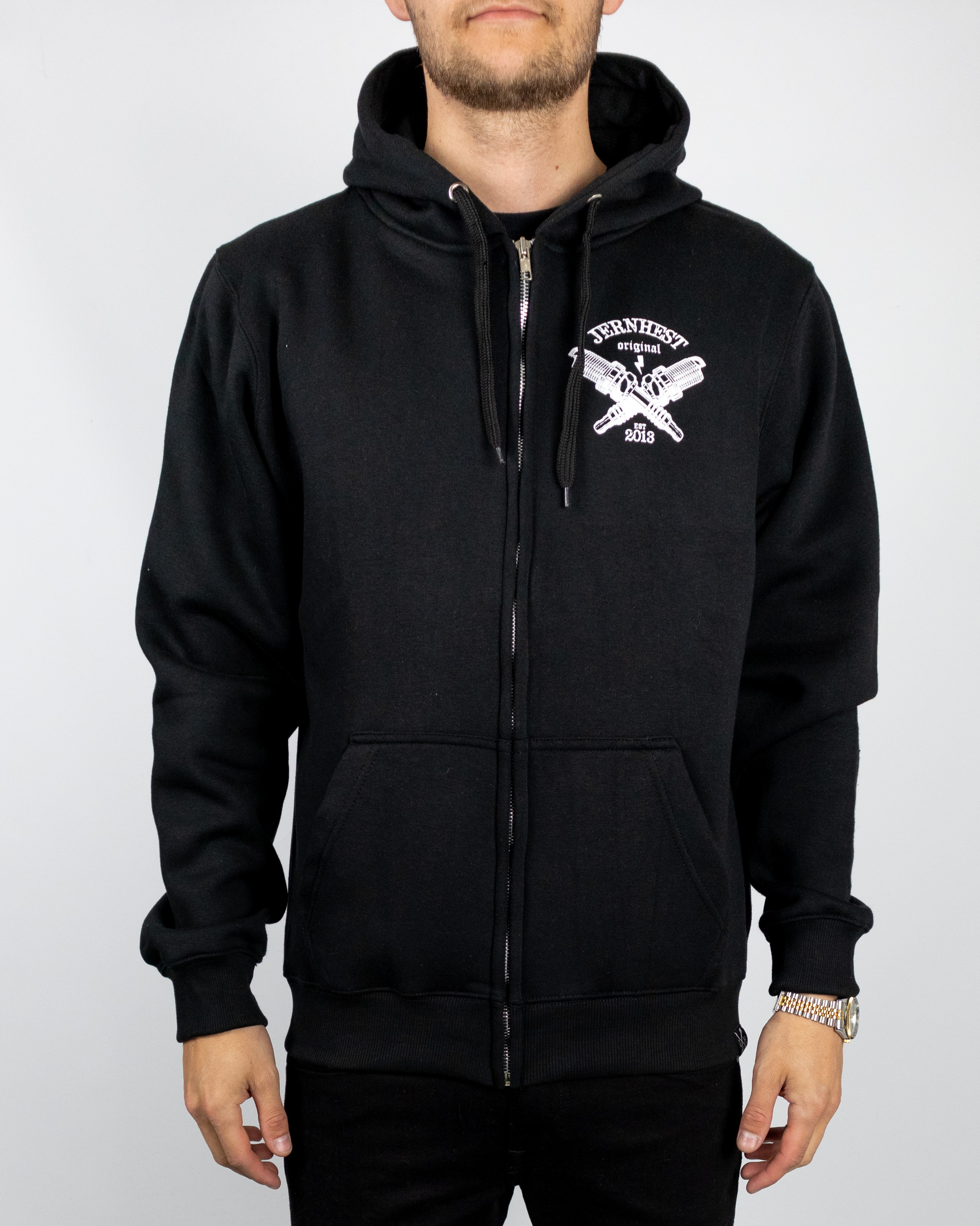 Spark Zip Hood Black - 4