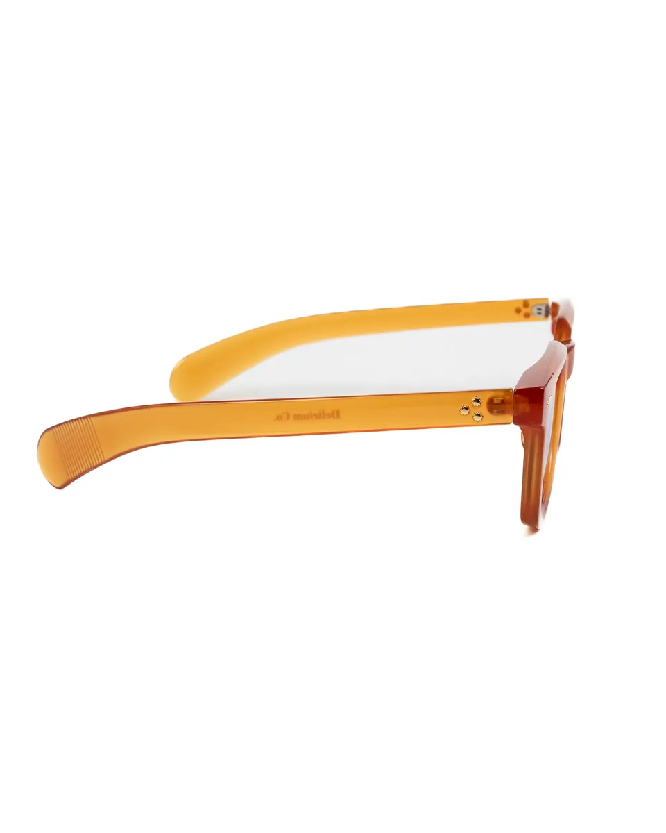 Delirium - Buzzed Sunglasses - Rust Brown / Blue - 2