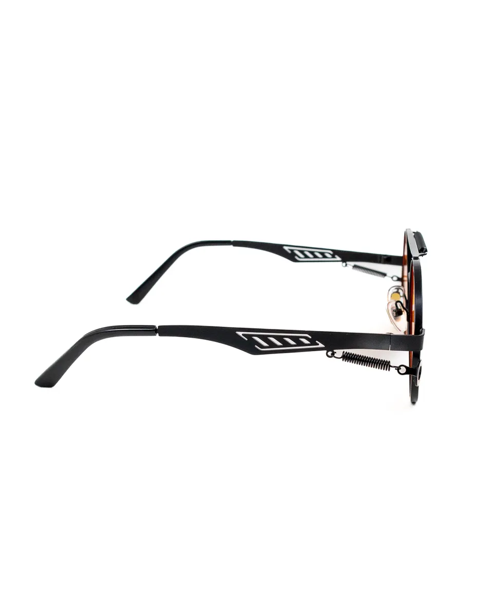 Delirium - Blacka Sunglasses - Black / Orange - 2