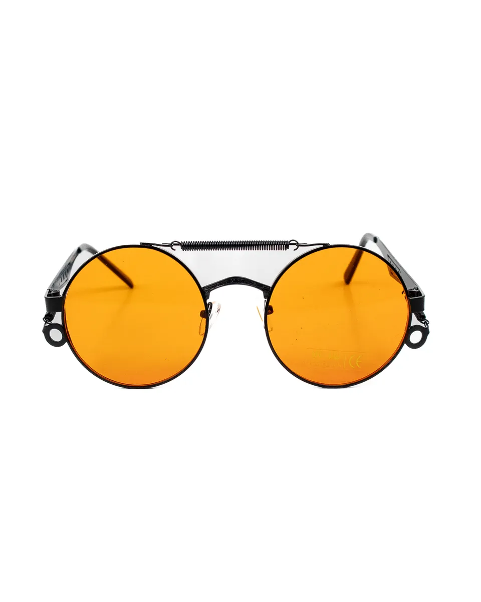 Delirium - Blacka Sunglasses - Black / Orange - 3