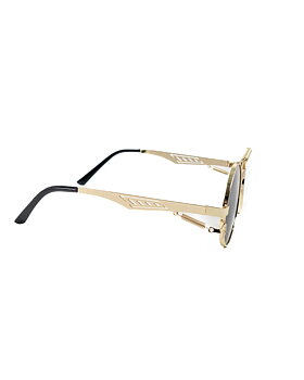 Delirium - Blacka Solglasögon - Guld / Svart