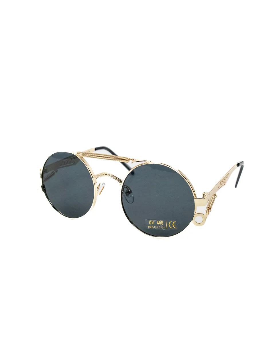 Delirium - Blacka Sunglasses - Gold / Black