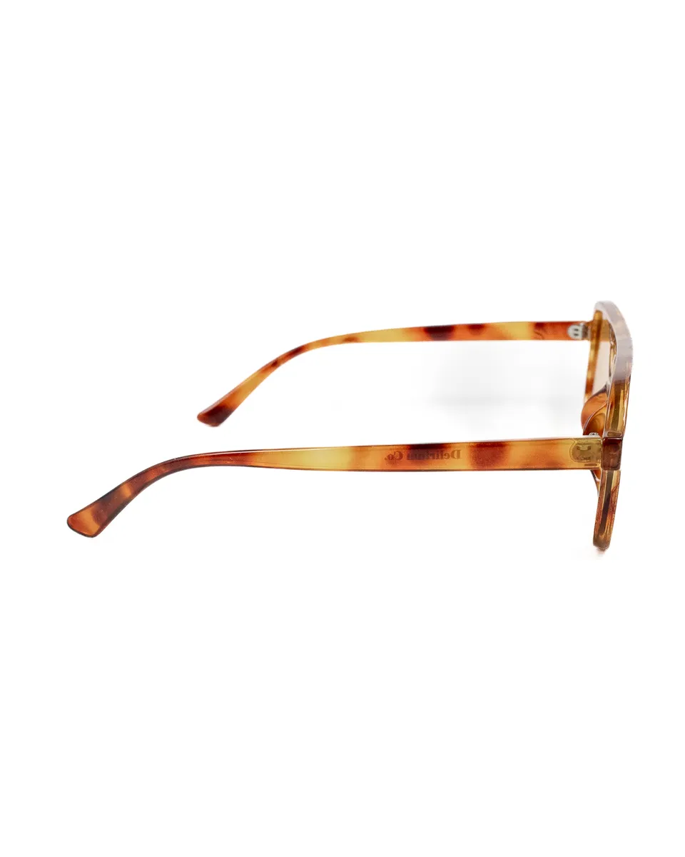 Delirium - Woozy Sunglasses - Brown / Yellow - 4