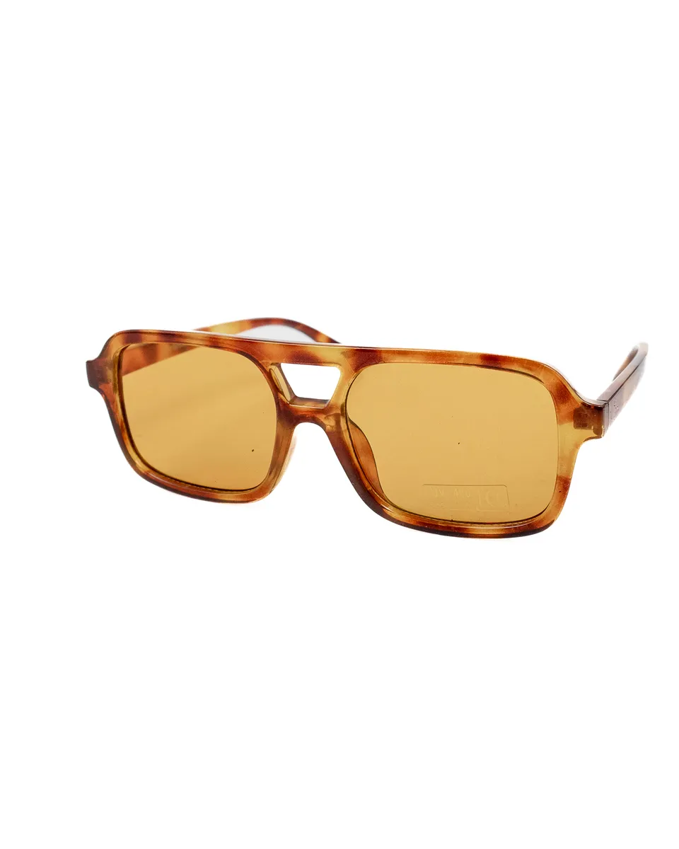 Delirium - Woozy Sunglasses - Brown / Yellow
