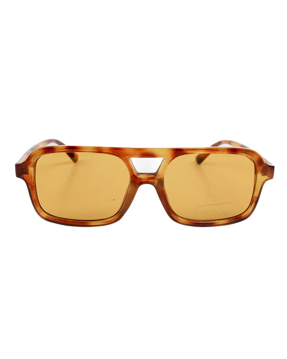 Delirium - Woozy Sunglasses - Brown / Yellow - 3