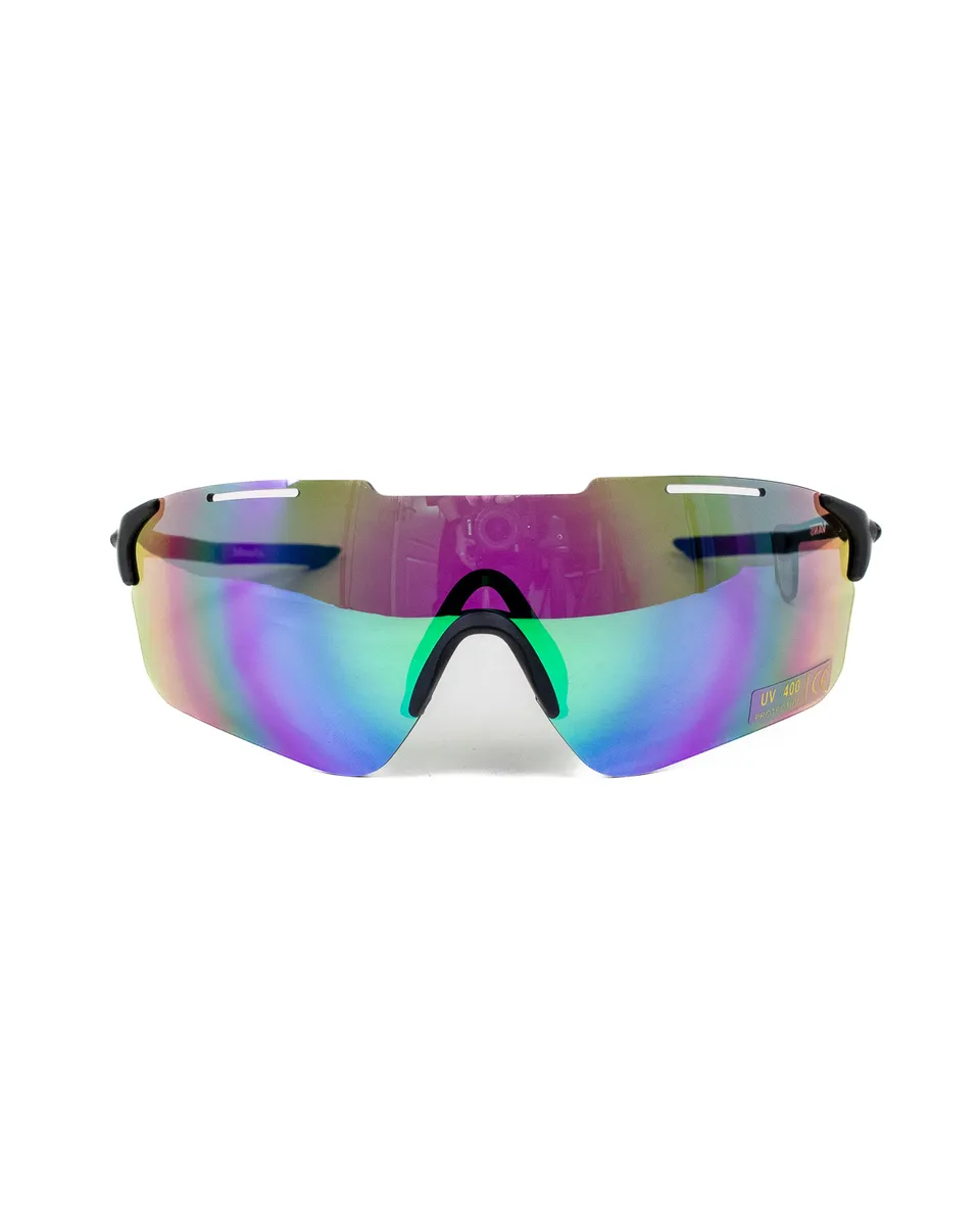 Delirium - Slirig Sunglasses - Black / Green - 4