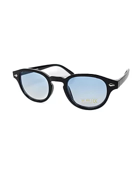 Delirium - Fuzzy Sunglasses - Black / Blue