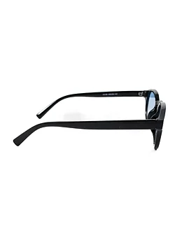 Delirium - Fuzzy Sunglasses - Black / Blue