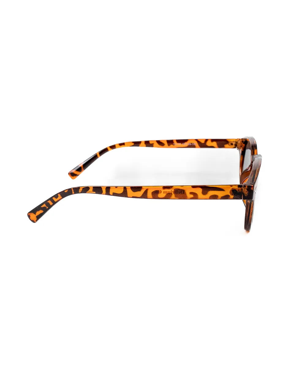 Delirium - Fuzzy Sunglasses - Brown / Black - 2
