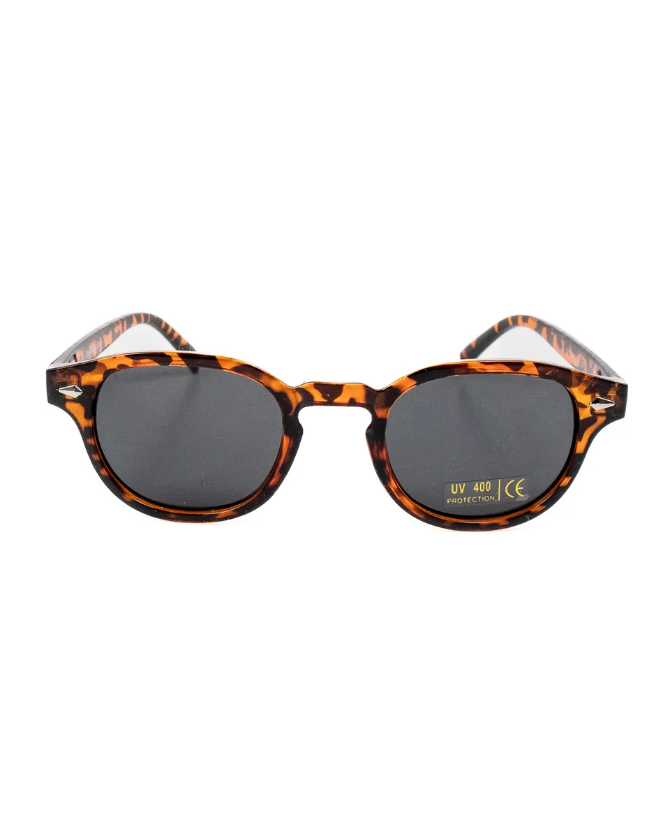 Delirium - Fuzzy Sunglasses - Brown / Black - 4