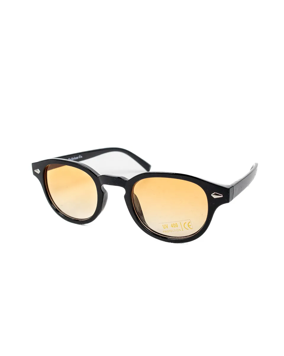 Delirium - Fuzzy Sunglasses - Black / Orange