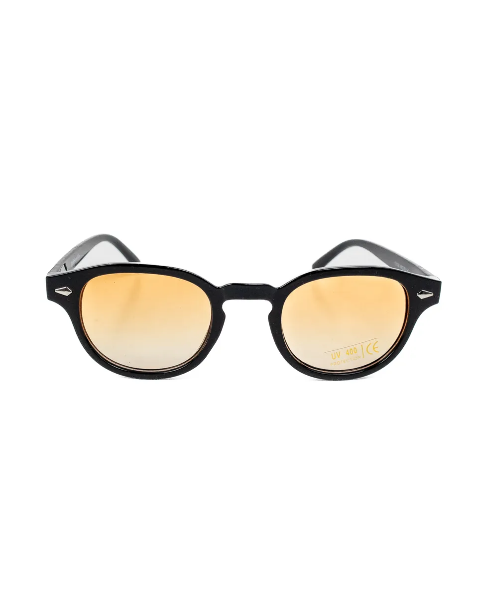 Delirium - Fuzzy Sunglasses - Black / Orange - 2