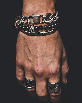 Frans Silver Bracelet