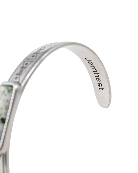 Jernhest - Forsjo Bracelet - Swedish Marble Bangle - 4