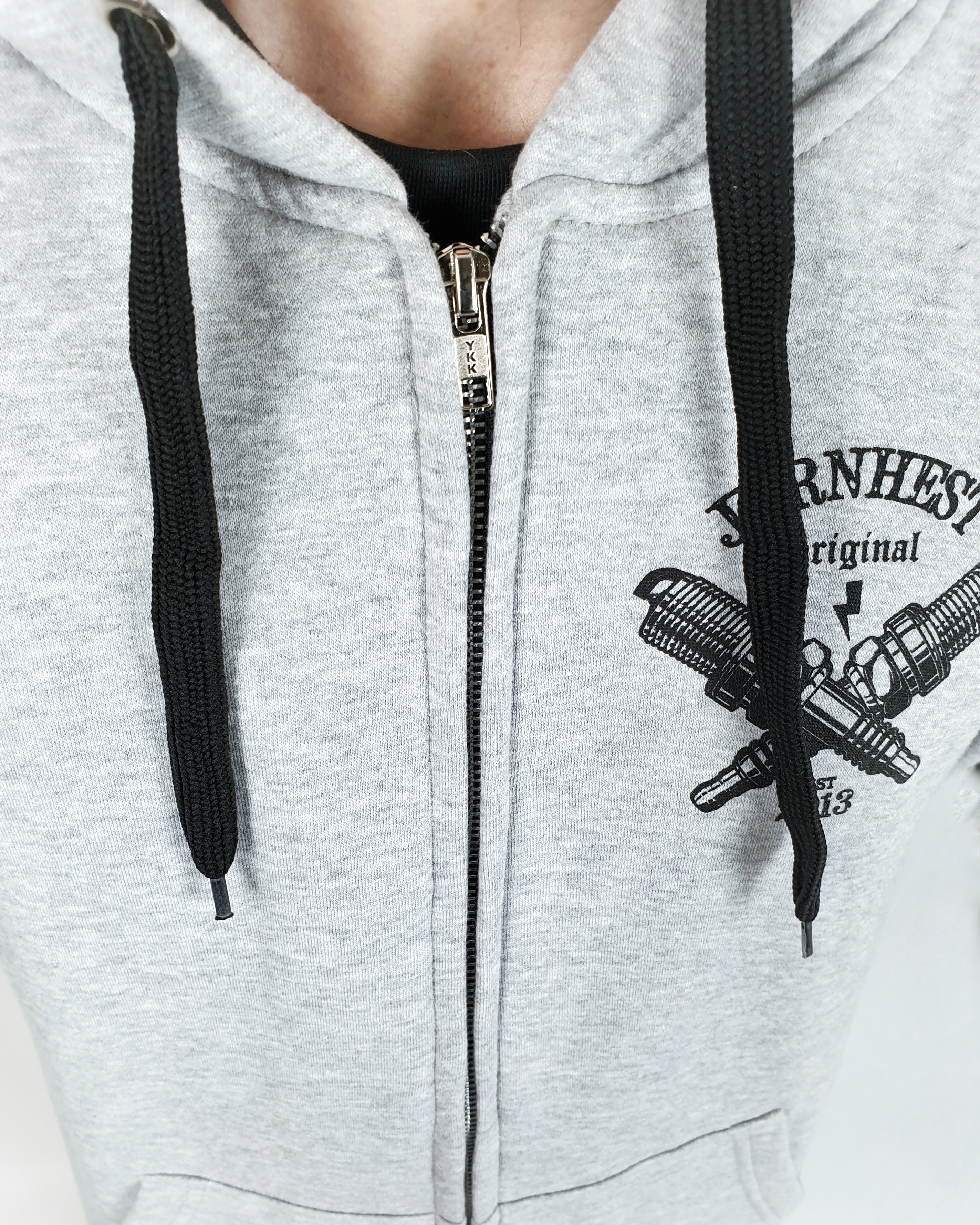 Spark Zip Hood Grey - 3