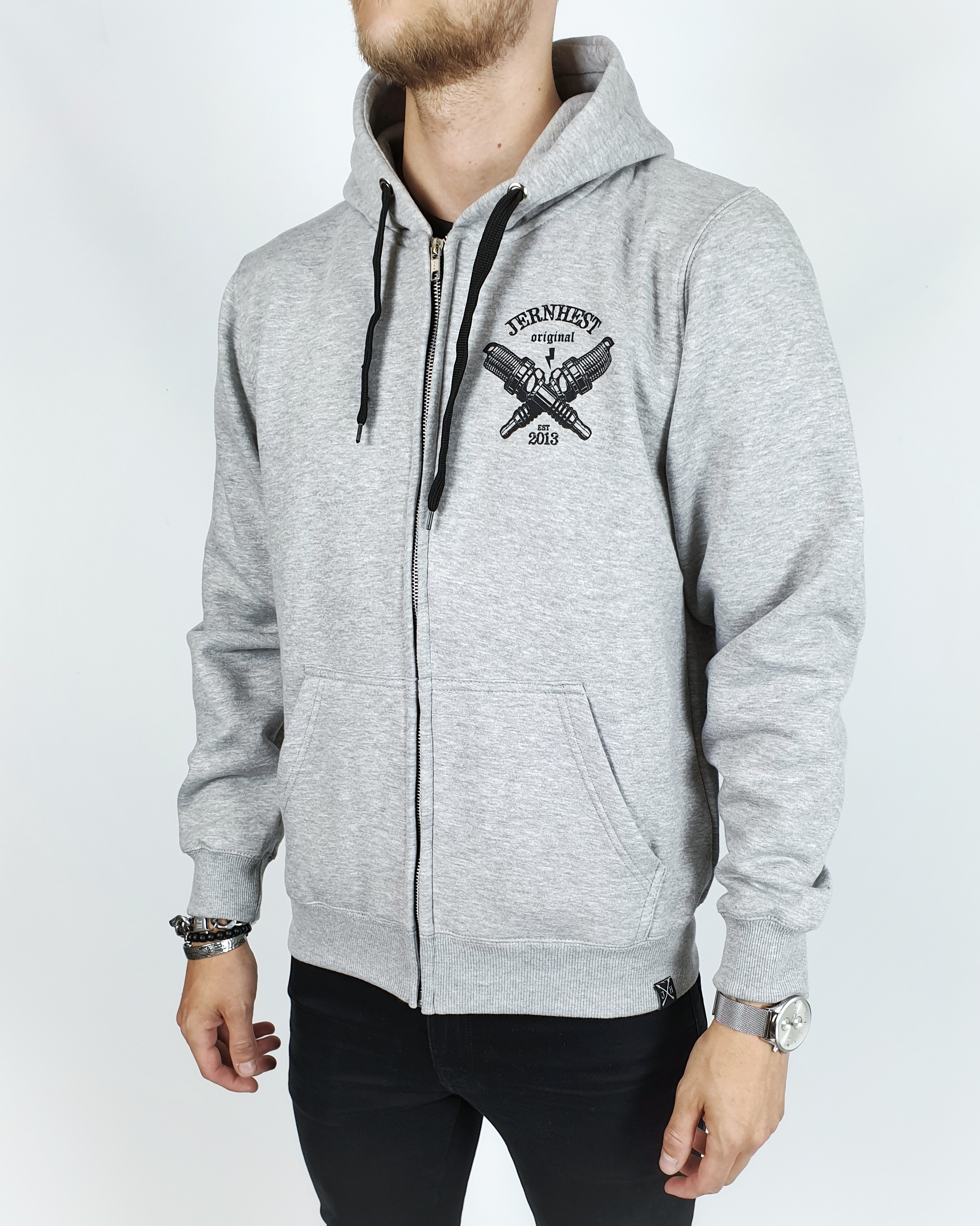 Spark Zip Hood Grey - 5