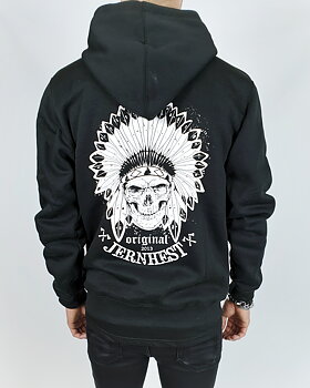 Native Zip Hood Black