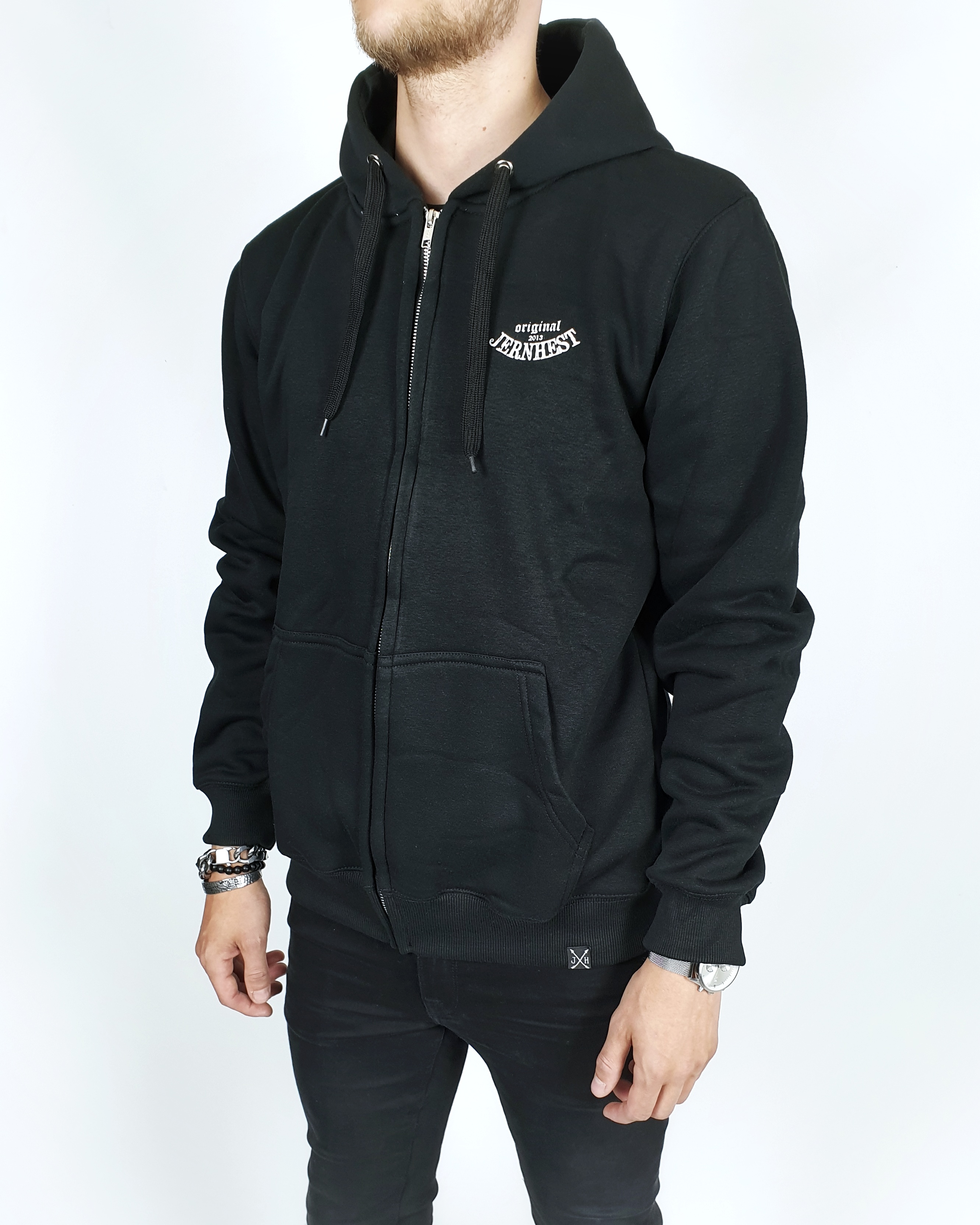 Native Zip Hood Black - 5