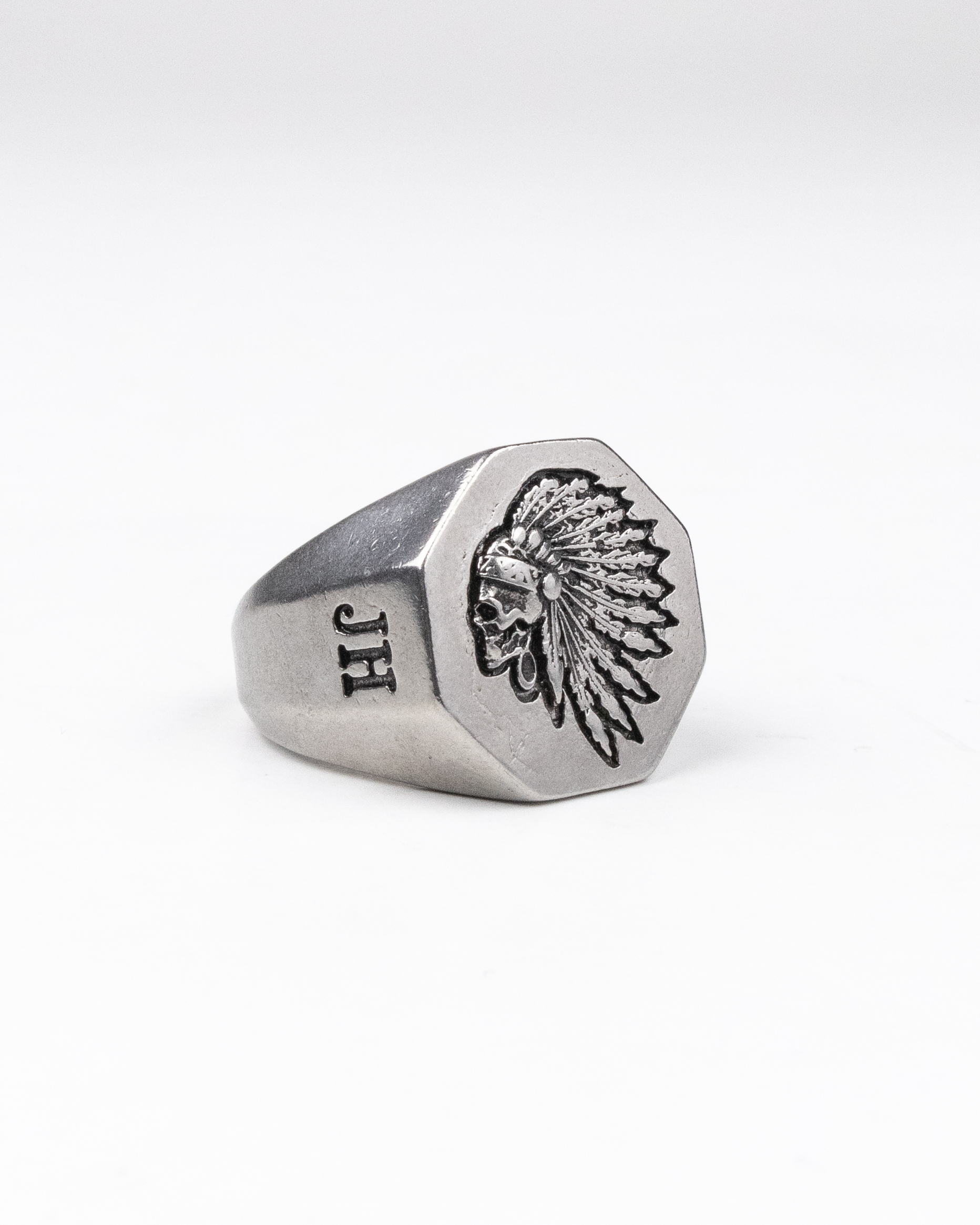 Geronimo Silver Ring - 4