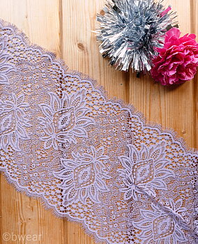 Mechanical stretch lace 23 cm - Light purple eyelash