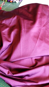 Burgundy swimwear fabric