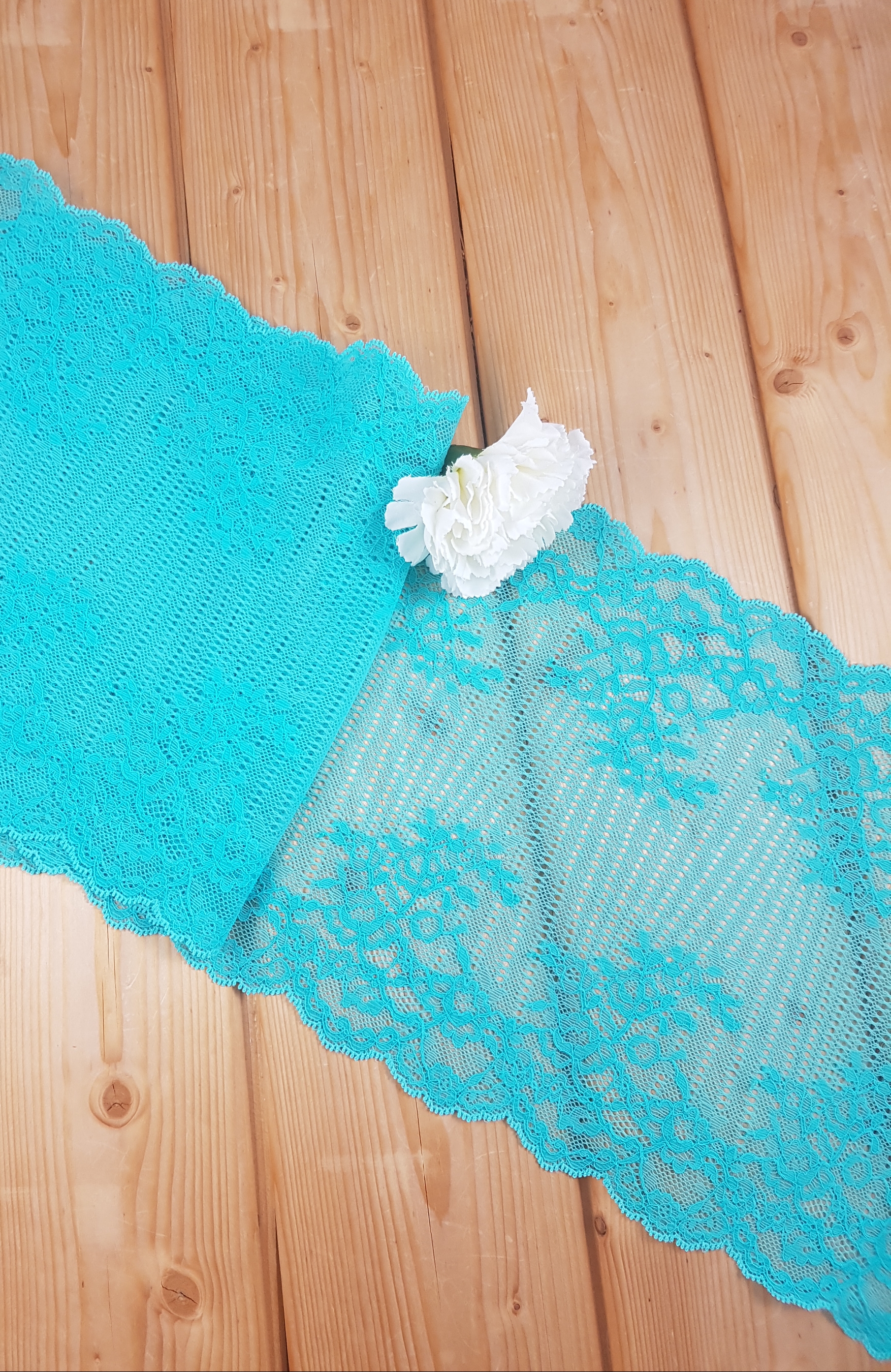 Lace with stretch 22 cm - 9