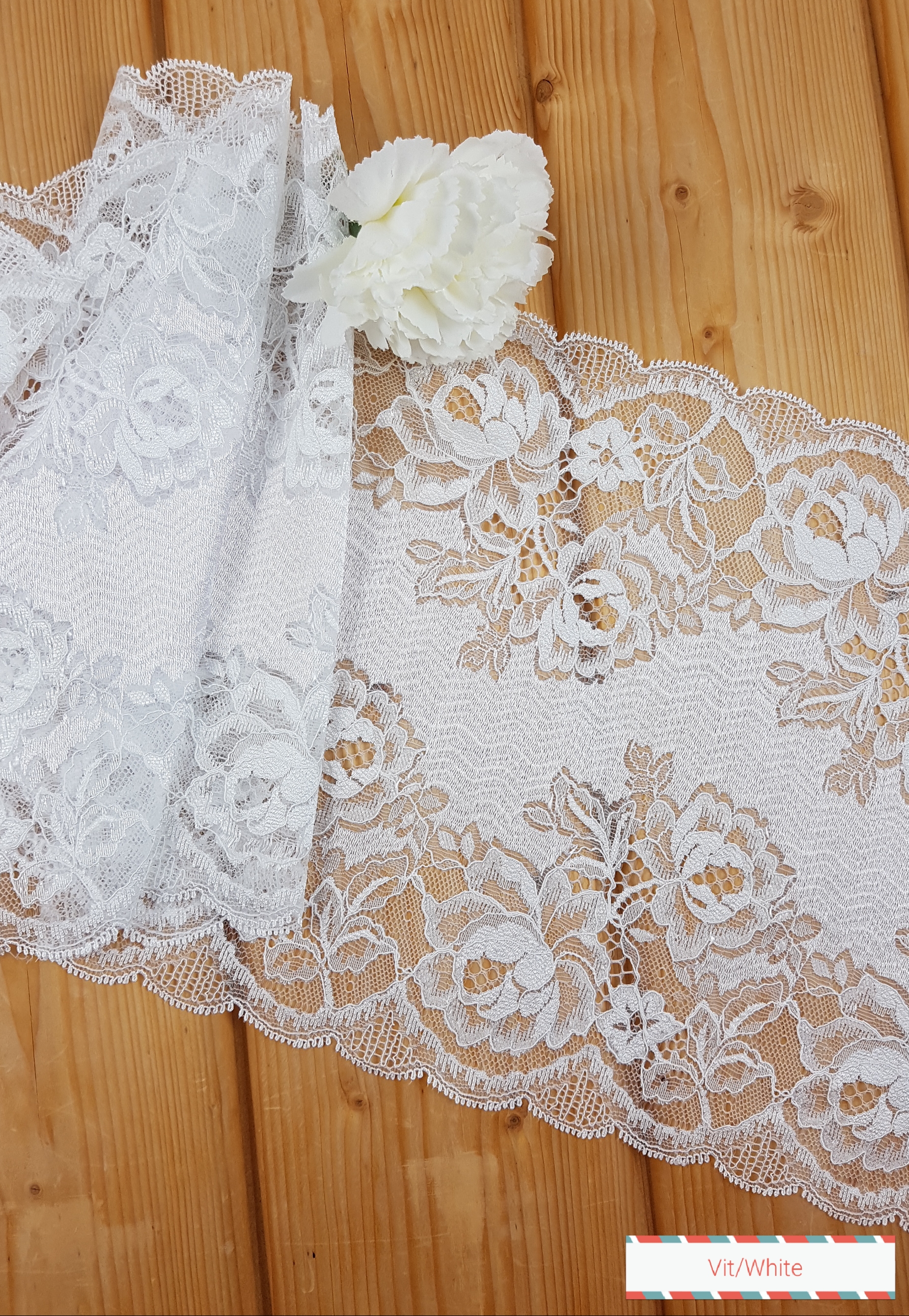 Lace with stretch 22 cm - 5