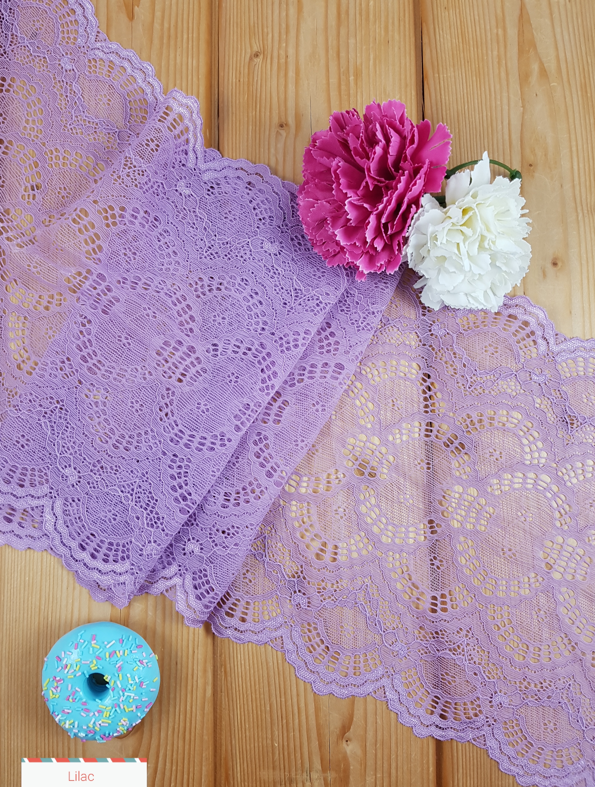 Lace with stretch 22 cm - 14