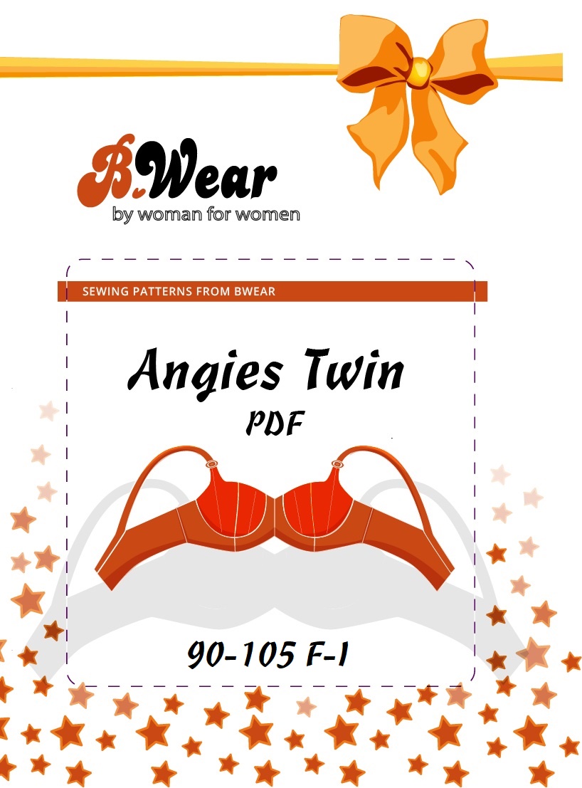 Mönster Angie's Twin  90-105 F-I - PDF