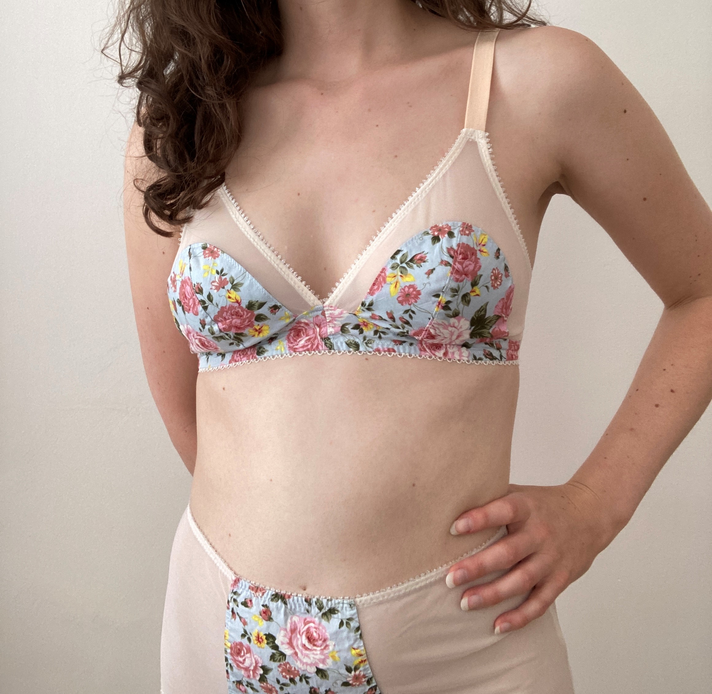 Willow Soft Bra Cup 30-40 Smaller cups - PDF pattern - 2