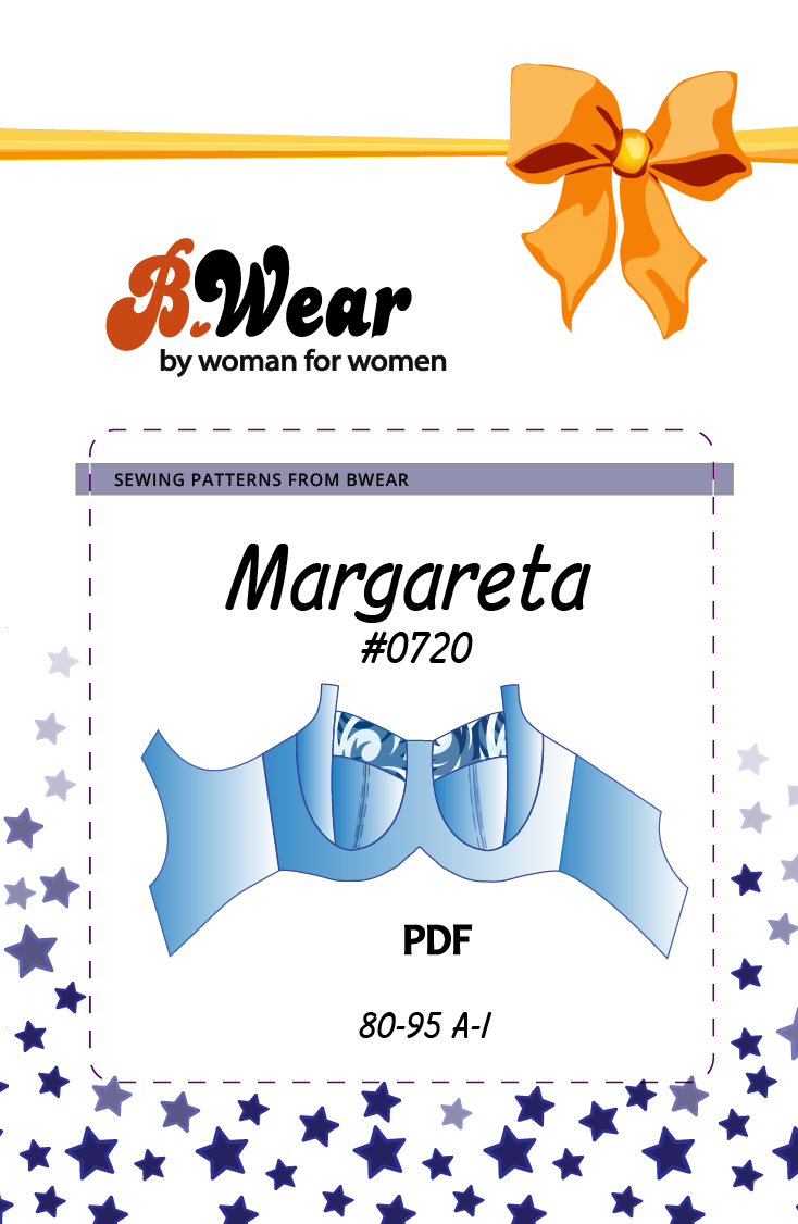 Mönster Margareta #0720  80-95 A-I - PDF