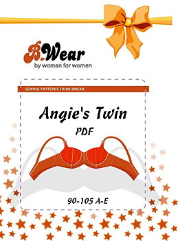 Mönster Angie's Twin  90-105 A-E - PDF