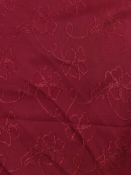 Blommönstrad jacquard