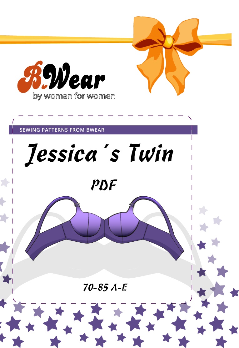Mönster Jessica's Twin  70-85 A-E - PDF