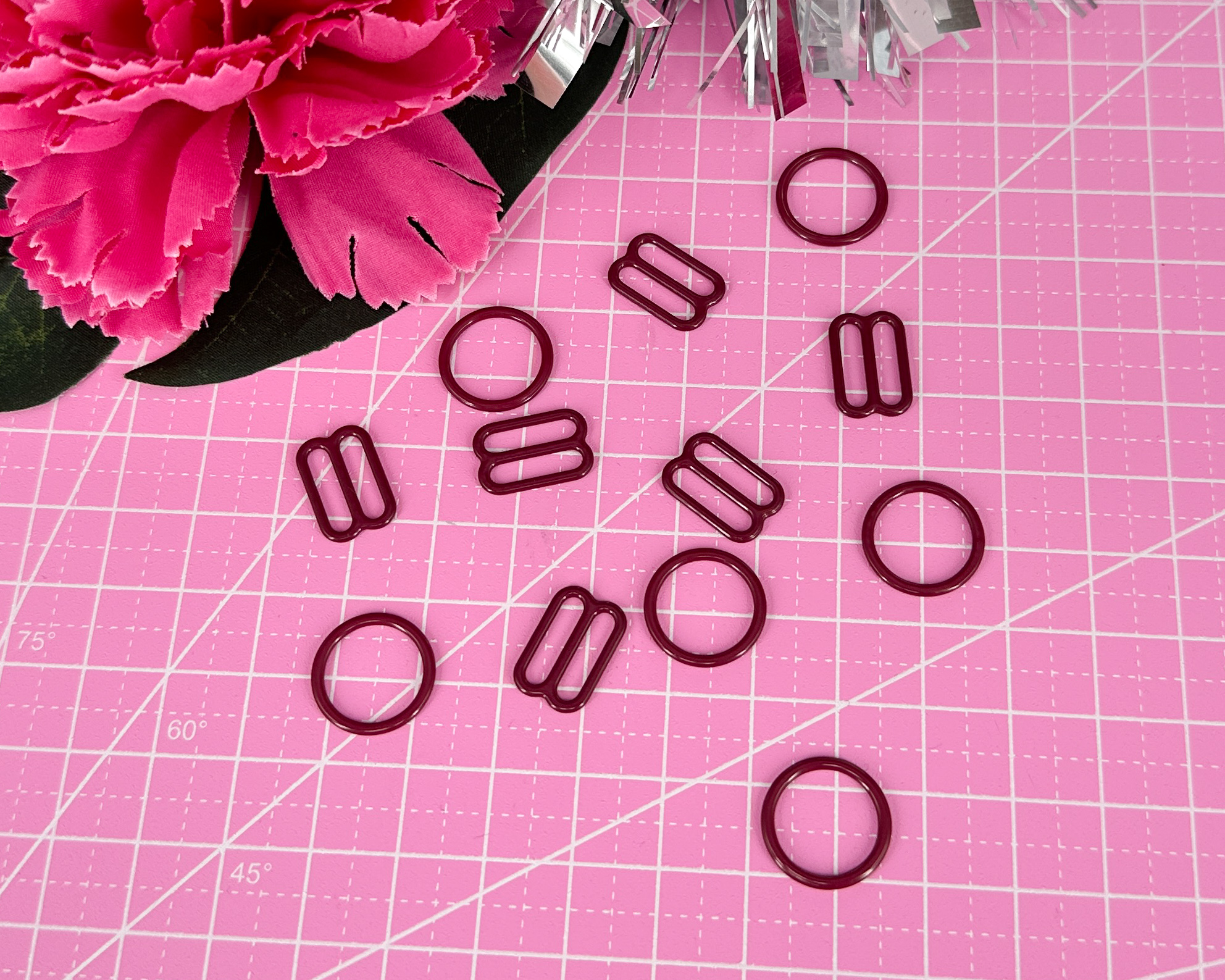 Sliders 12 mm - Black Cherry