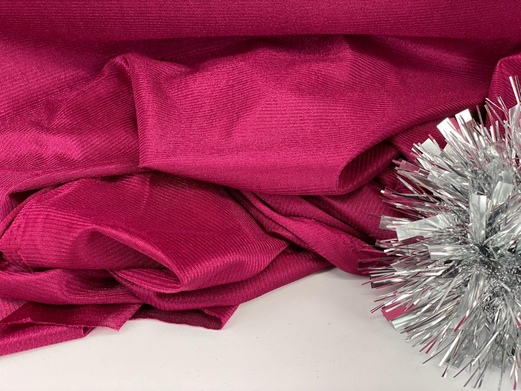 Sheer fabric for lining - Dark Fuchsia