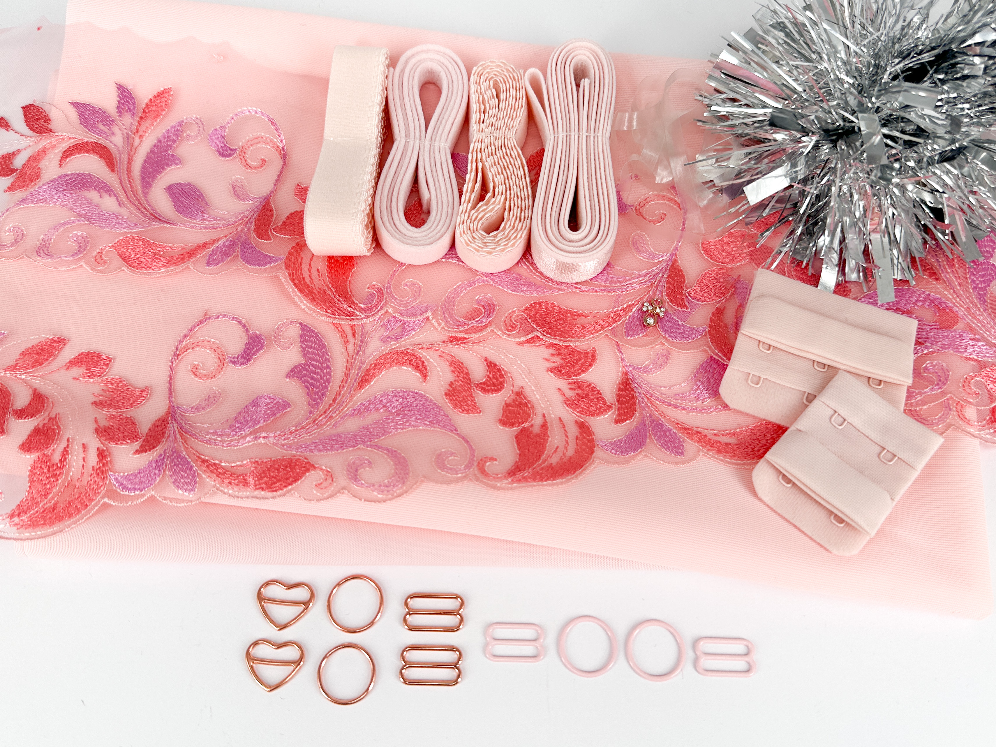 Pretty in Rosé - BH kit med spets 