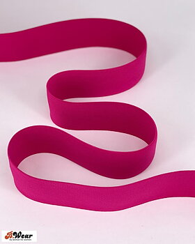 40 mm bred resår - Fuchsia 