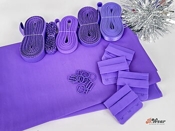 Start kit Lilac - Bra making without pattern