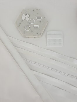 Bra klt without lace - White